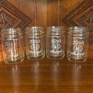 Tito’s mason jars